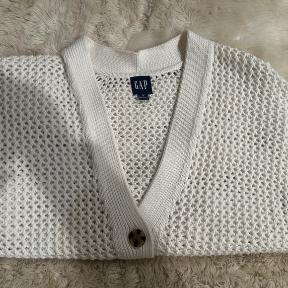 Gap Women - Crochet Cardigan Sweater - Small - Picture 10 of 12